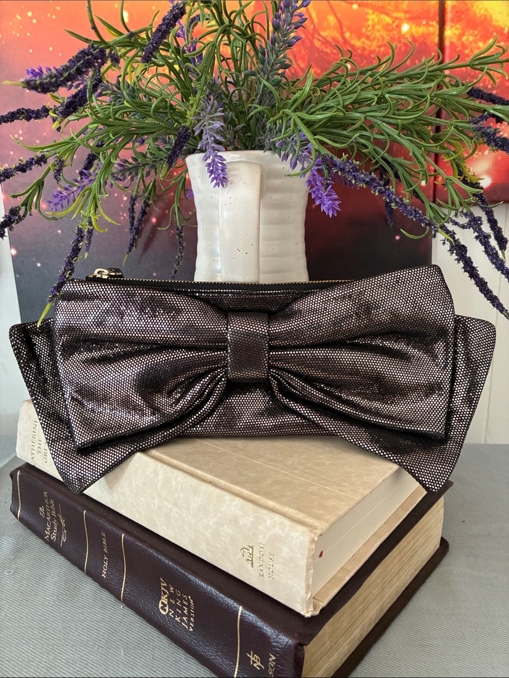 Kate Spade Evening Clutch with Bow